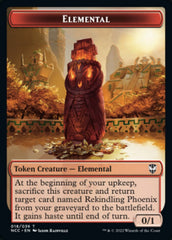 Elemental (018) // Copy Double-Sided Token [Streets of New Capenna Commander Tokens] | Gamers Paradise