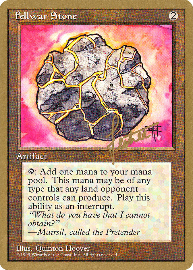 Fellwar Stone (Bertrand Lestree) [Pro Tour Collector Set] | Gamers Paradise