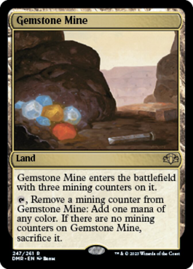 Gemstone Mine [Dominaria Remastered] | Gamers Paradise