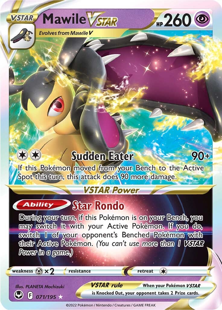 Mawile VSTAR (071/195) [Sword & Shield: Silver Tempest] | Gamers Paradise