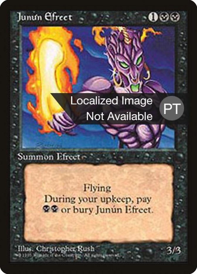 Junun Efreet [Fourth Edition (Foreign Black Border)] | Gamers Paradise