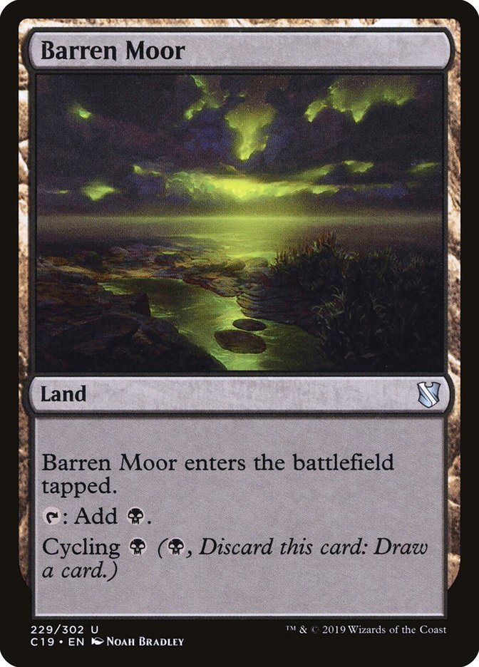 Barren Moor [Commander 2019] | Gamers Paradise