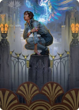 Giada, Font of Hope 2 Art Card [Streets of New Capenna Art Series] | Gamers Paradise