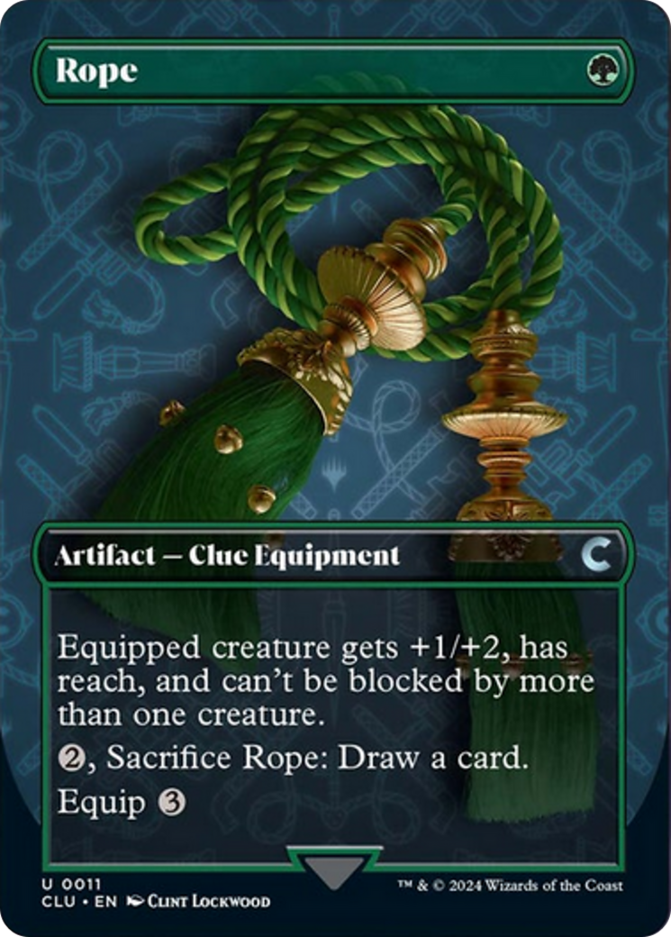 Rope (Borderless) [Ravnica: Clue Edition] | Gamers Paradise