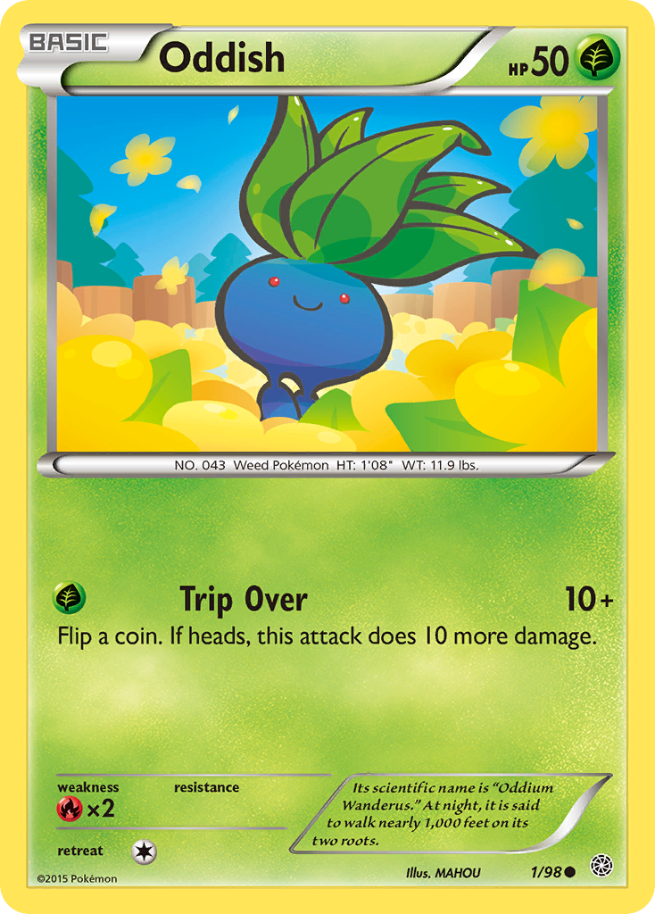 Oddish (1/98) [XY: Ancient Origins] | Gamers Paradise