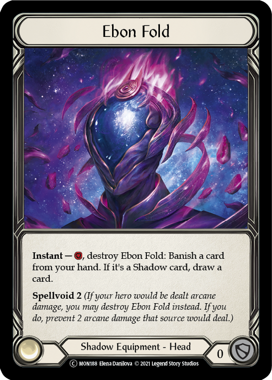Ebon Fold [U-MON188-RF] Unlimited Rainbow Foil | Gamers Paradise