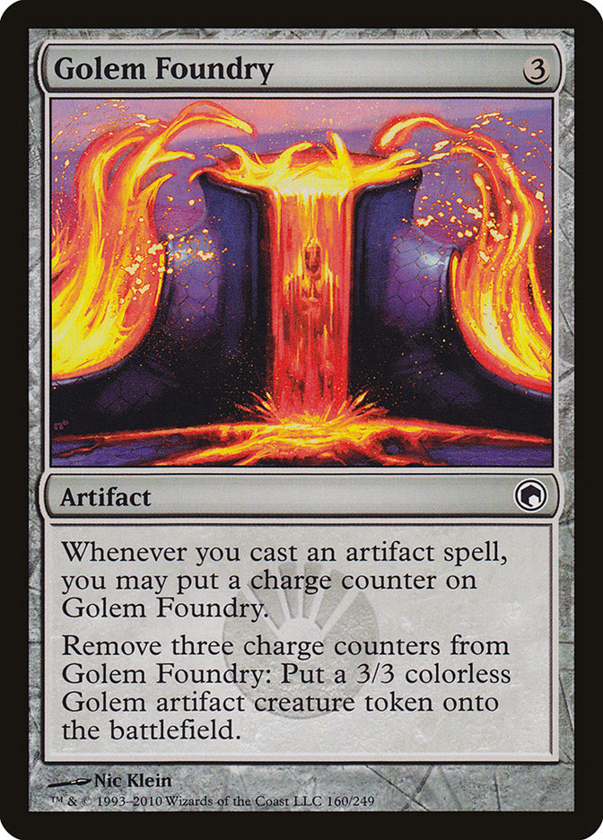 Golem Foundry [Scars of Mirrodin] | Gamers Paradise