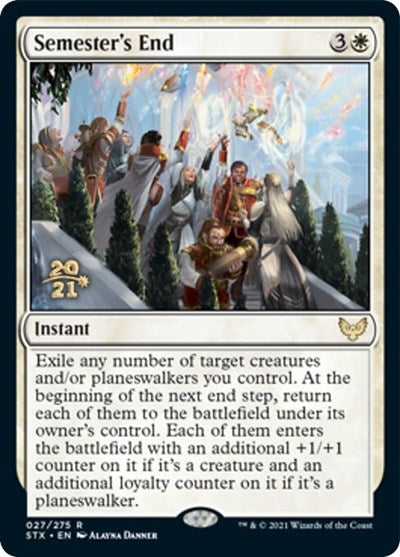 Semester's End [Strixhaven: School of Mages Prerelease Promos] | Gamers Paradise