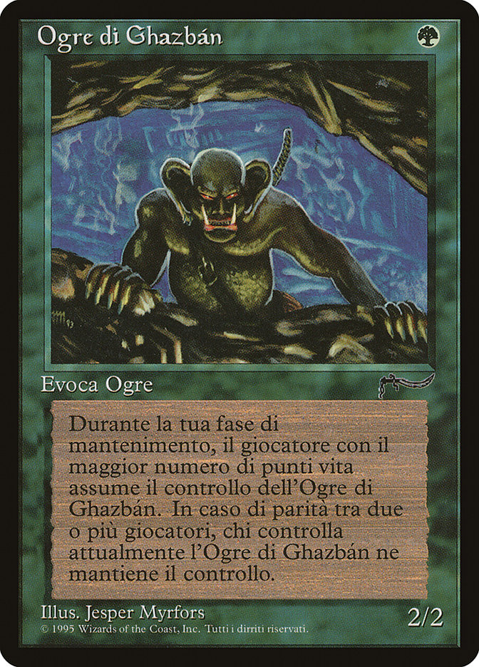 Ghazban Ogre (Italian) "Ogre di Ghazban" [Rinascimento] | Gamers Paradise