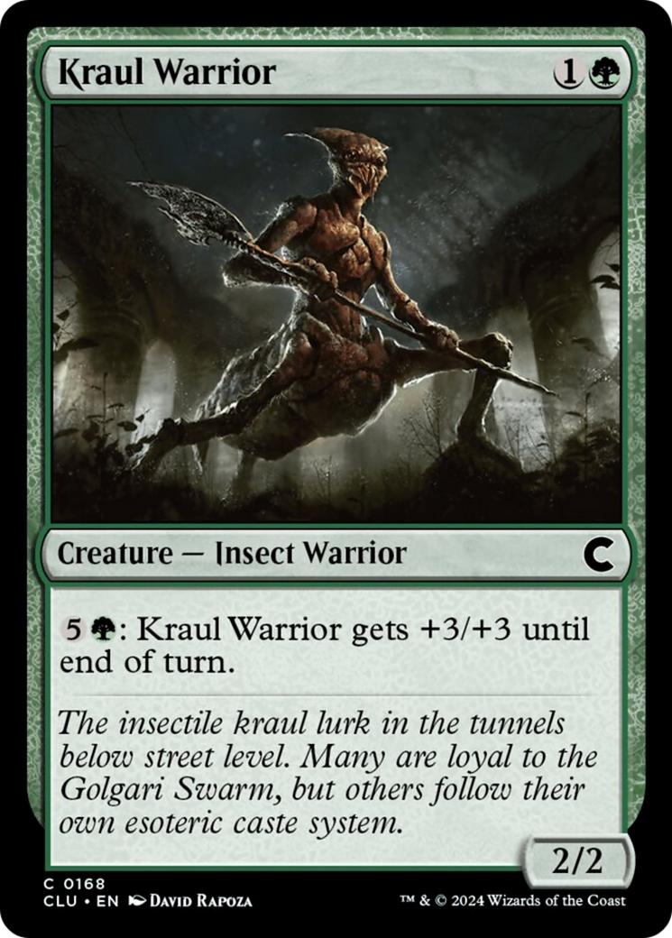 Kraul Warrior [Ravnica: Clue Edition] | Gamers Paradise