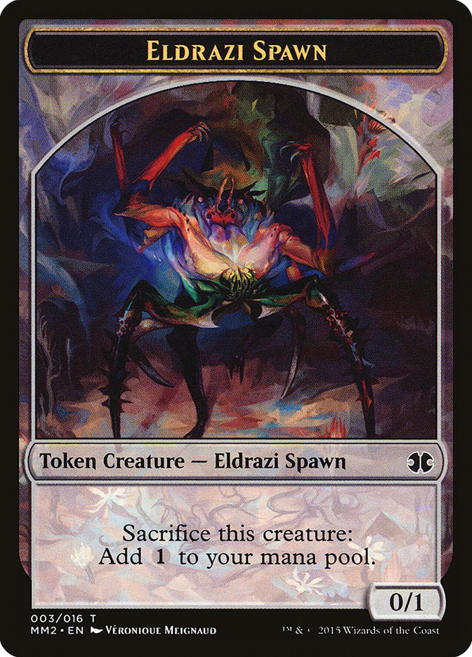 Eldrazi Spawn Token (003/016) [Modern Masters 2015 Tokens] | Gamers Paradise