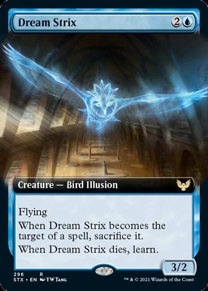 Dream Strix (Extended Art) [Strixhaven: School of Mages] | Gamers Paradise