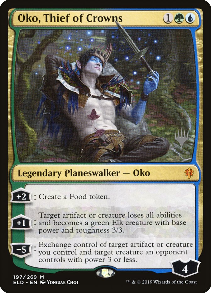 Oko, Thief of Crowns (Promo Pack) [Throne of Eldraine Promos] | Gamers Paradise