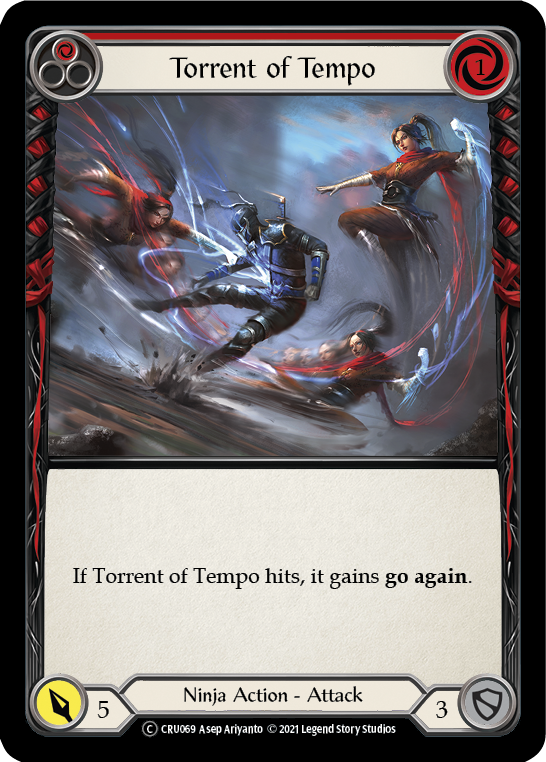 Torrent of Tempo (Red) [U-CRU069] Unlimited Normal | Gamers Paradise