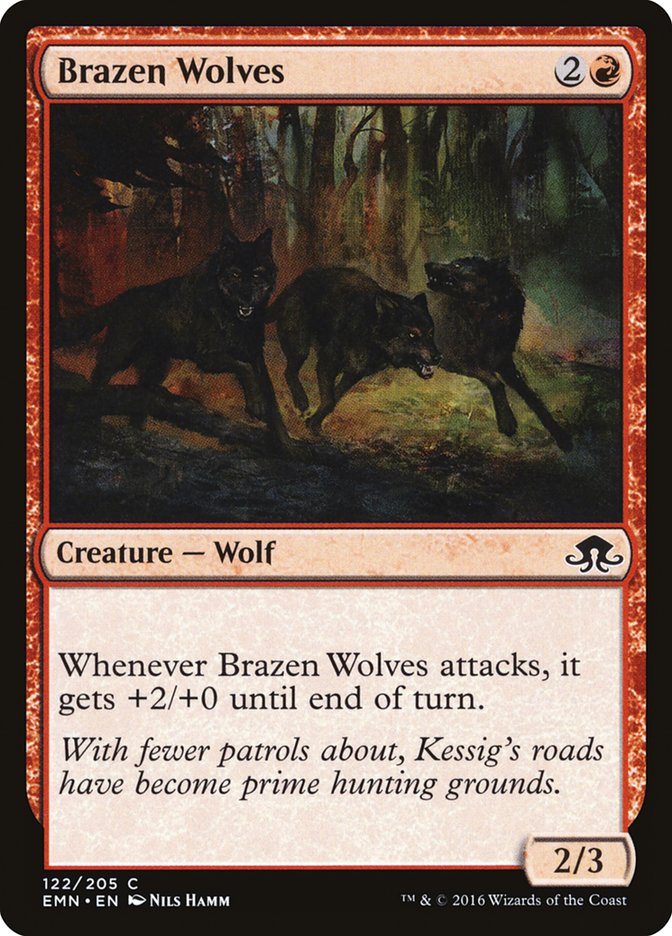 Brazen Wolves [Eldritch Moon] | Gamers Paradise