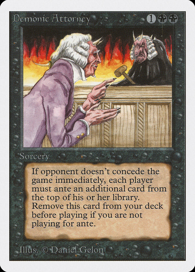 Demonic Attorney [Unlimited Edition] | Gamers Paradise