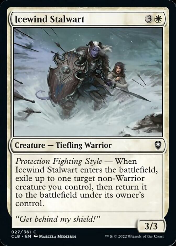 Icewind Stalwart [Commander Legends: Battle for Baldur's Gate] | Gamers Paradise