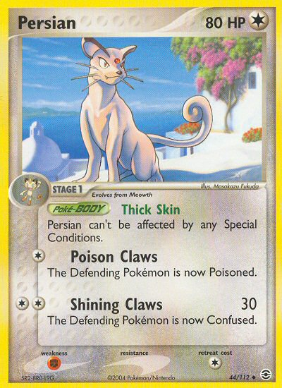 Persian (44/112) [EX: FireRed & LeafGreen] | Gamers Paradise