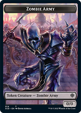 Zombie Army Double-Sided Token [Starter Commander Decks] | Gamers Paradise