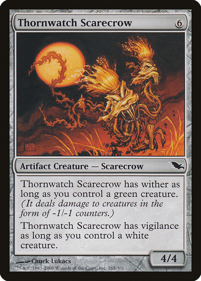 Thornwatch Scarecrow [Shadowmoor] | Gamers Paradise