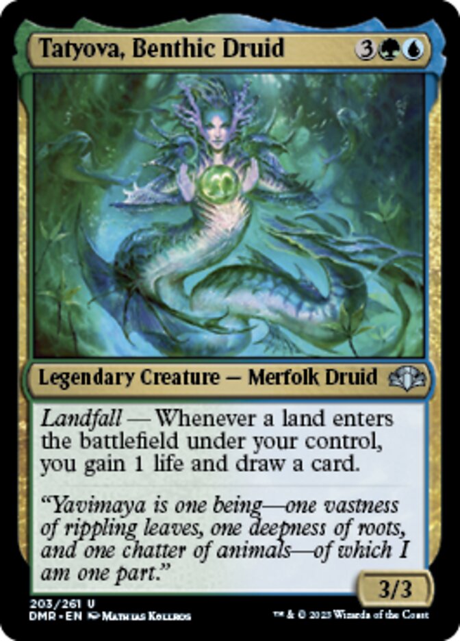 Tatyova, Benthic Druid [Dominaria Remastered] | Gamers Paradise