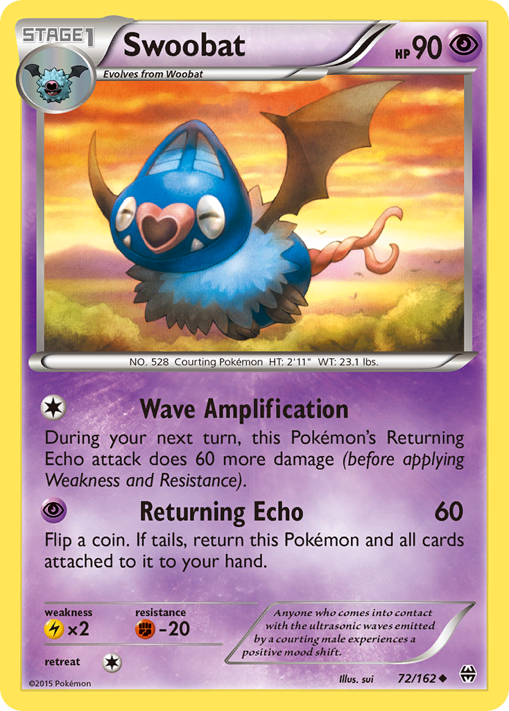 Swoobat (72/162) [XY: BREAKthrough] | Gamers Paradise