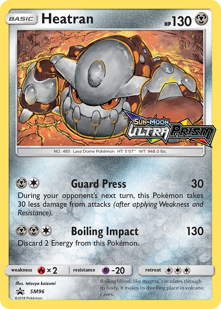 Heatran (SM96) [Sun & Moon: Black Star Promos] | Gamers Paradise