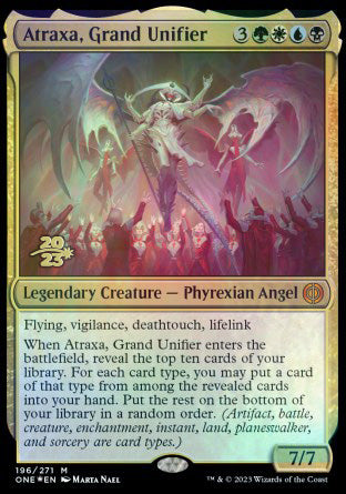 Atraxa, Grand Unifier [Phyrexia: All Will Be One Prerelease Promos] | Gamers Paradise
