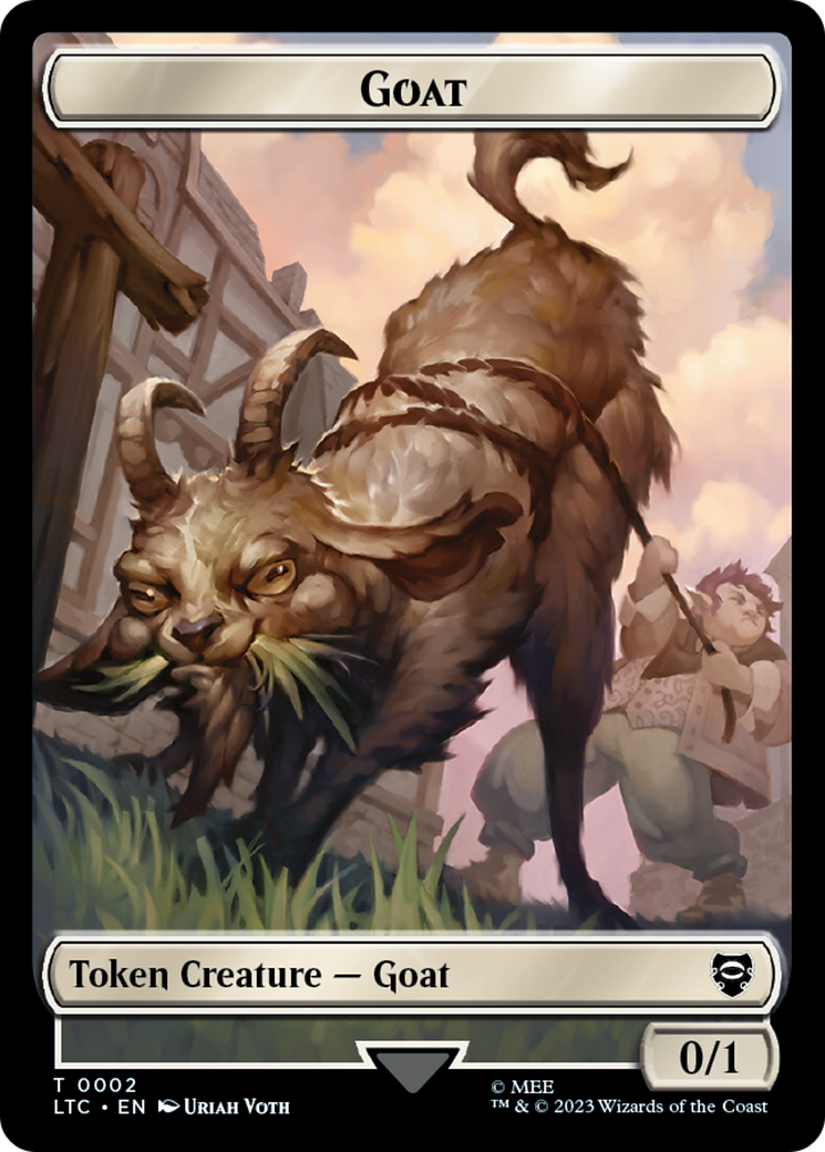 Bird // Goat Token [The Lord of the Rings: Tales of Middle-Earth Commander Tokens] | Gamers Paradise