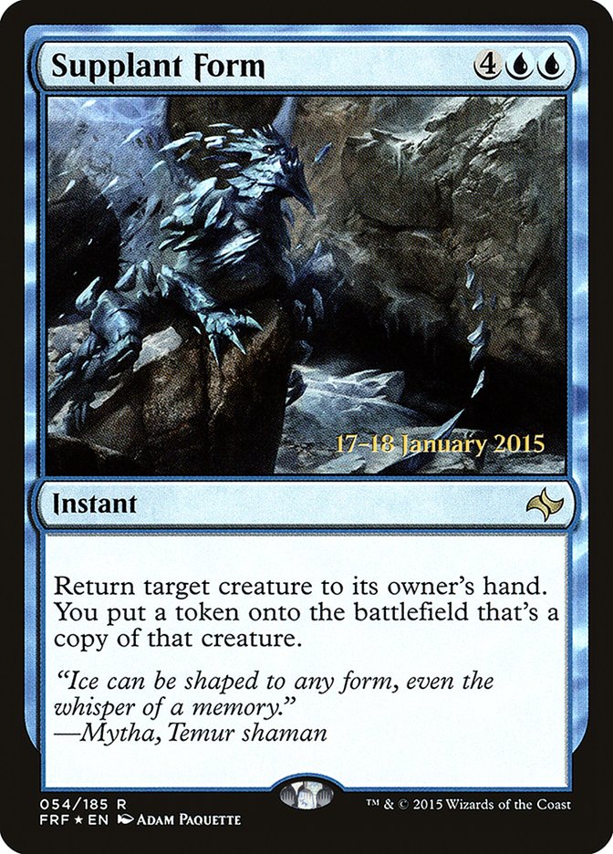 Supplant Form [Fate Reforged Prerelease Promos] | Gamers Paradise