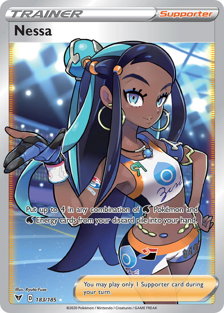 Nessa (183/185) [Sword & Shield: Vivid Voltage] | Gamers Paradise