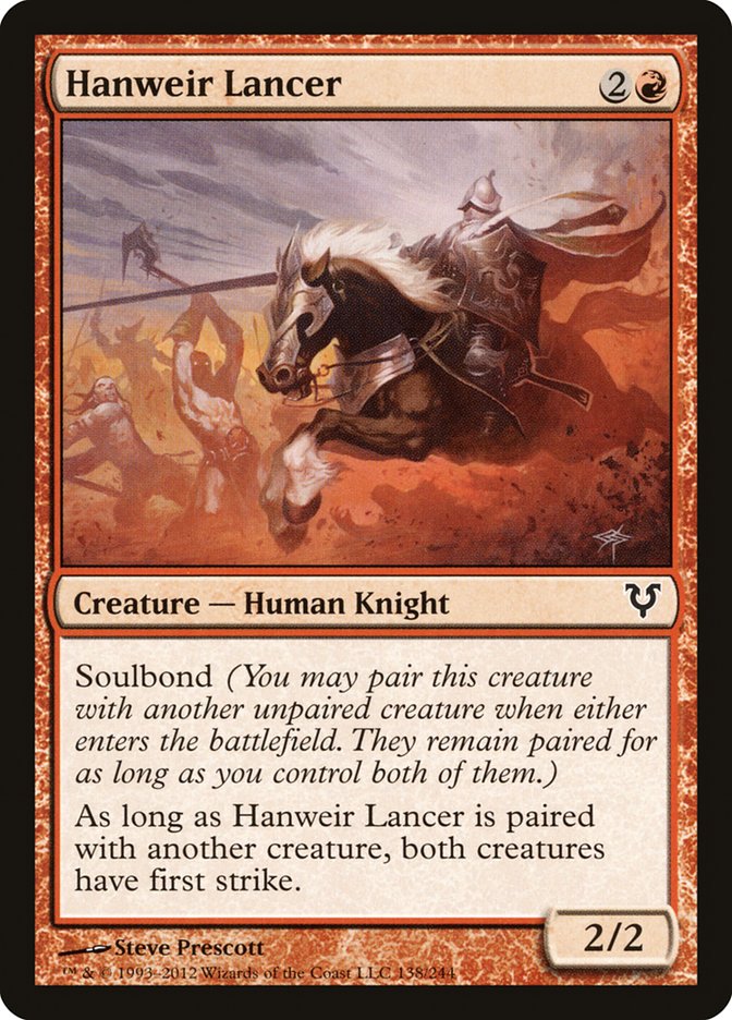 Hanweir Lancer [Avacyn Restored] | Gamers Paradise