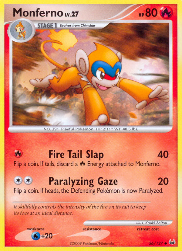 Monferno (56/127) [Platinum: Base Set] | Gamers Paradise