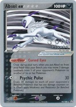 Absol ex (92/108) (Flyvees - Jun Hasebe) [World Championships 2007] | Gamers Paradise