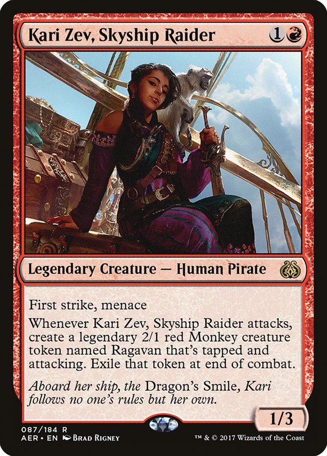 Kari Zev, Skyship Raider [Aether Revolt] | Gamers Paradise