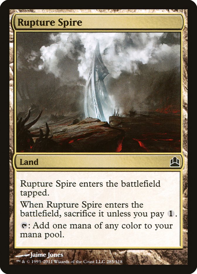 Rupture Spire [Commander 2011] | Gamers Paradise