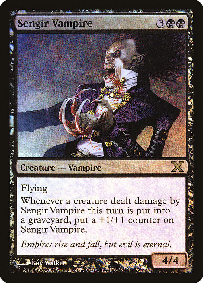 Sengir Vampire (Premium Foil) [Tenth Edition] | Gamers Paradise