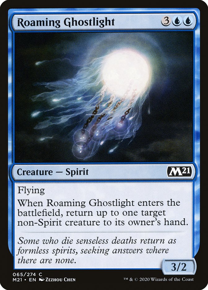 Roaming Ghostlight [Core Set 2021] | Gamers Paradise