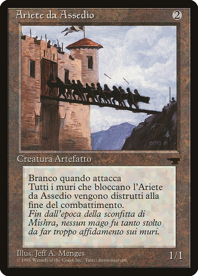 Battering Ram (Italian) - "Ariete da Assedio" [Rinascimento] | Gamers Paradise