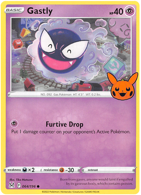 Gastly (064/196) [Trick or Trade 2023] | Gamers Paradise