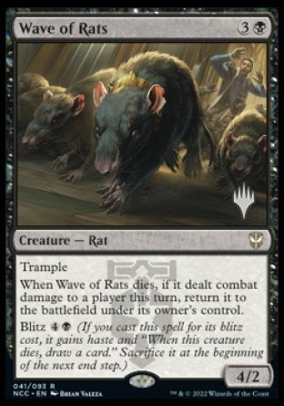 Wave of Rats (Promo Pack) [Streets of New Capenna Commander Promos] | Gamers Paradise