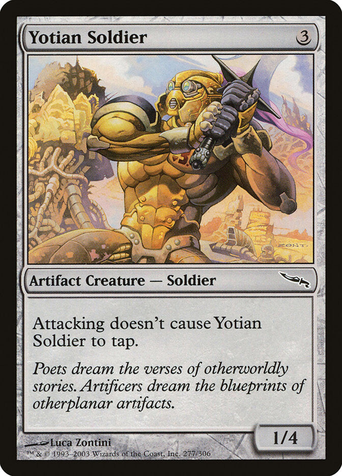 Yotian Soldier [Mirrodin] | Gamers Paradise