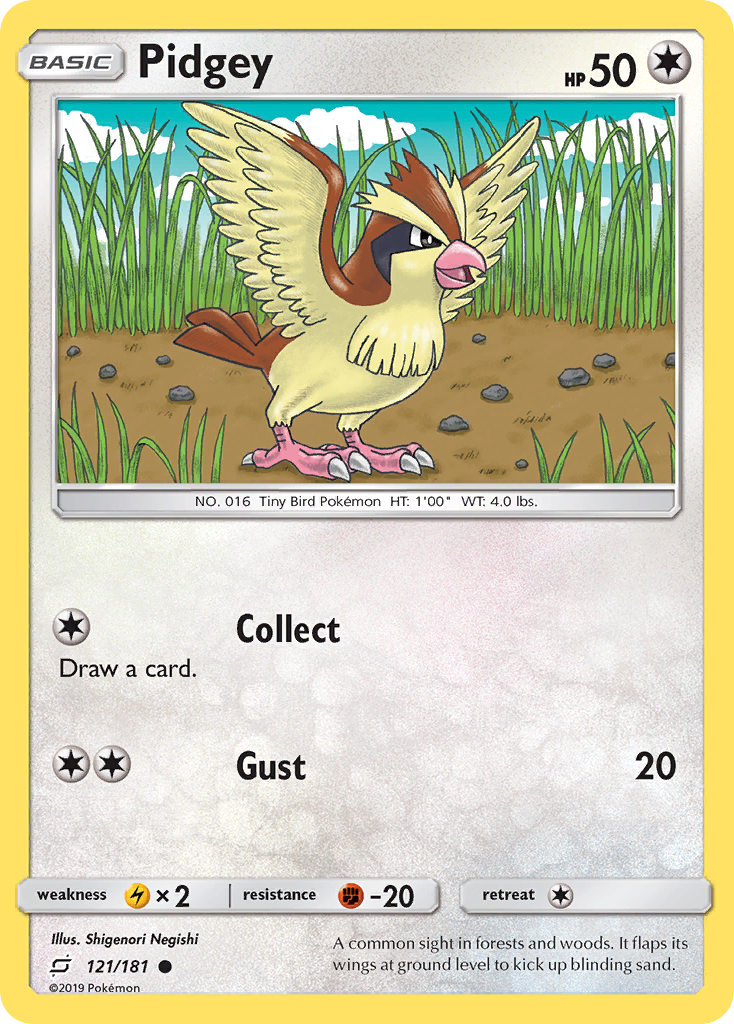 Pidgey (121/181) [Sun & Moon: Team Up] | Gamers Paradise