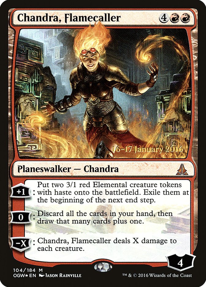 Chandra, Flamecaller [Oath of the Gatewatch Prerelease Promos] | Gamers Paradise