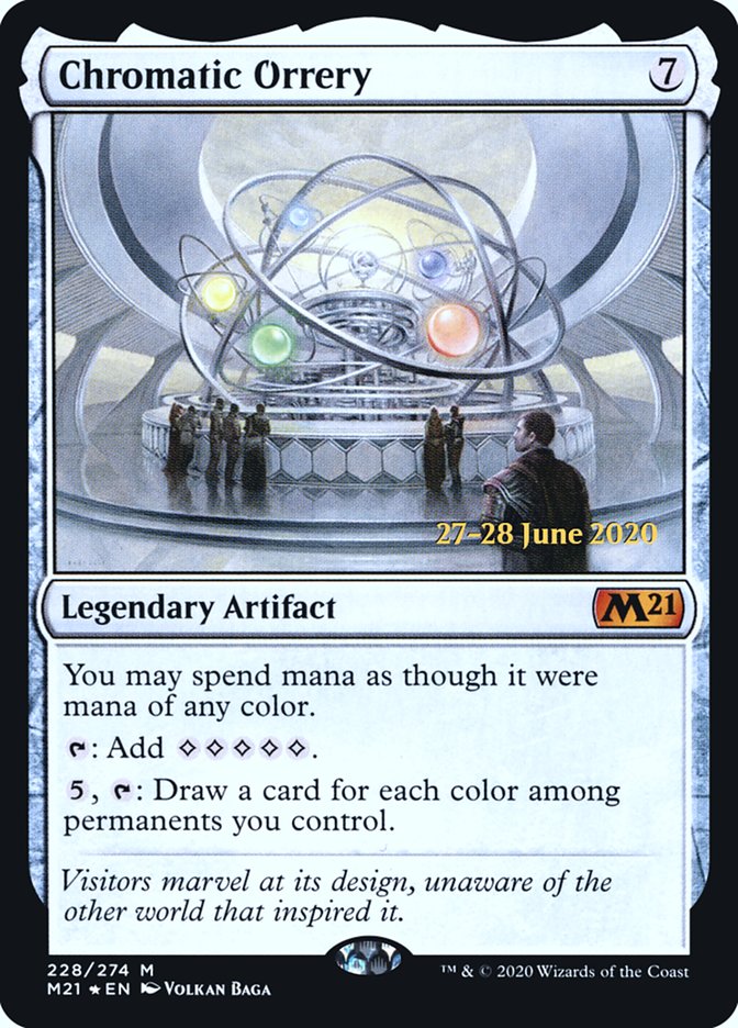 Chromatic Orrery [Core Set 2021 Prerelease Promos] | Gamers Paradise