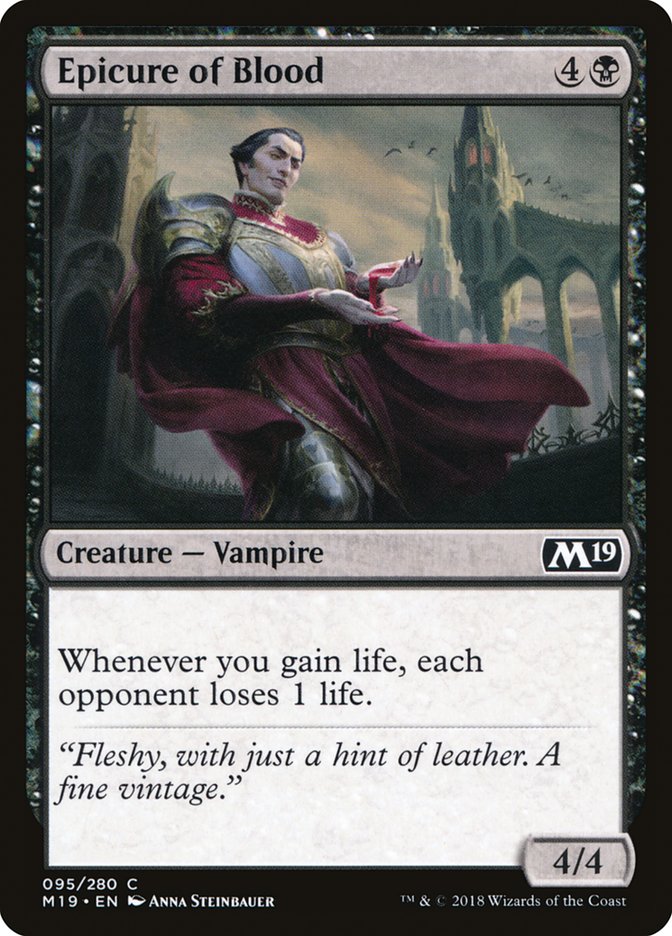 Epicure of Blood [Core Set 2019] | Gamers Paradise