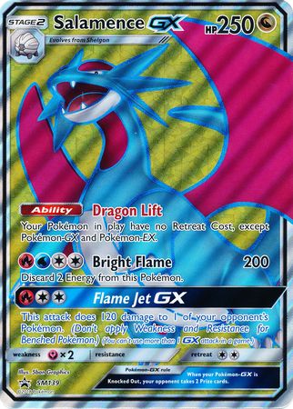 Salamence GX (SM139) (Jumbo Card) [Sun & Moon: Black Star Promos] | Gamers Paradise