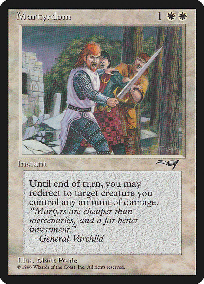 Martyrdom (Sword Drawn) [Alliances] | Gamers Paradise