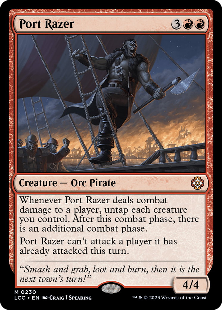 Port Razer [The Lost Caverns of Ixalan Commander] | Gamers Paradise