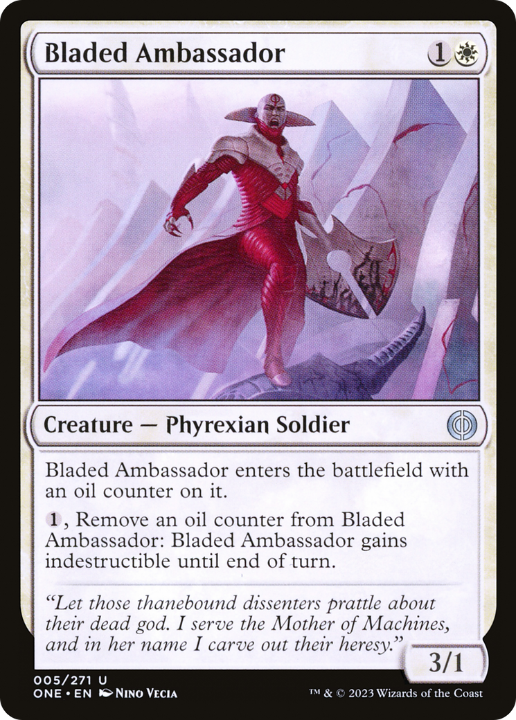 Bladed Ambassador [Phyrexia: All Will Be One] | Gamers Paradise